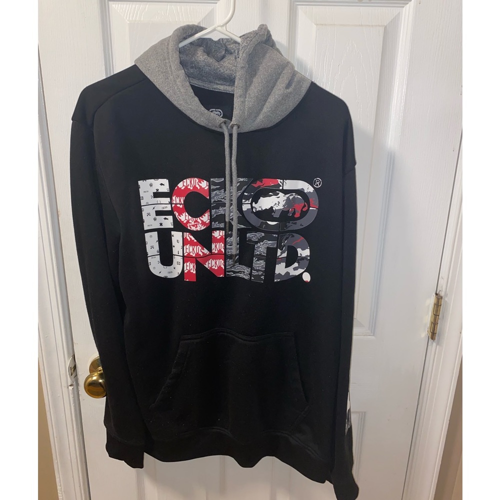 ECHO pull over and NASA pull over hoodie with strings, Large boys, both for 25$